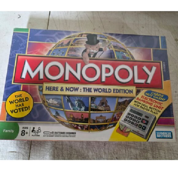 Hasbro Monopoly Here and Now World - Picture 1 of 3